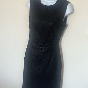 Diane Von Furstenberg Black Midi Dress